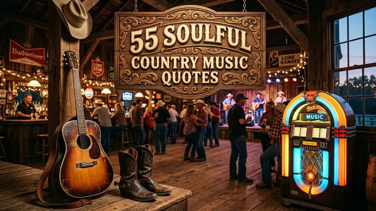 55 Soulful Country Music Quotes on Hardship, Heartbreak, Resilience & Honky-Tonk Truth