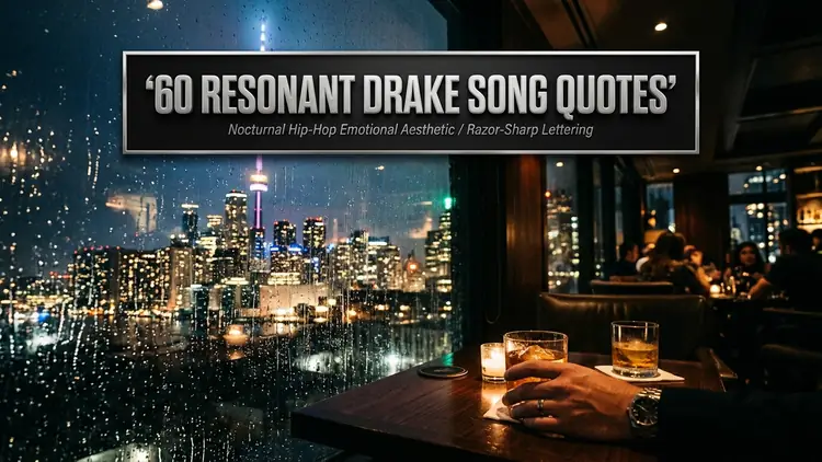 60 Resonant Drake Song Quotes on Ambition, Late-Night Nostalgia & Modern Vulnerability