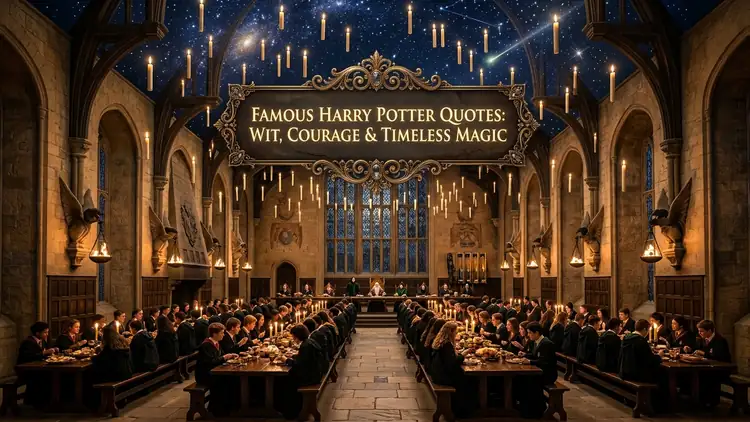 70 Famous Harry Potter Quotes: The Magic of Friendship, Choice & Courage