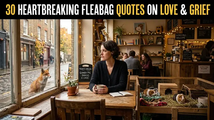 35 Witty Fleabag Quotes on Modern Love & Vulnerability
