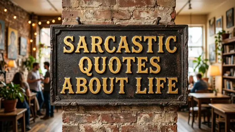 70 Funny and Sarcastic Quotes About Life: Sanity, Irony & Adulting Laughs