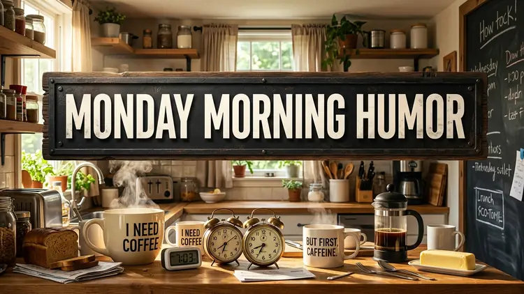 75 Funny Monday Morning Quotes: Waking Up Early, Alarm Clock Dread & Caffeine Sarcasm