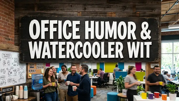 80 Funny Office Quotes: Watercooler Wit, Corporate Sarcasm & Cubicle Survival Guide