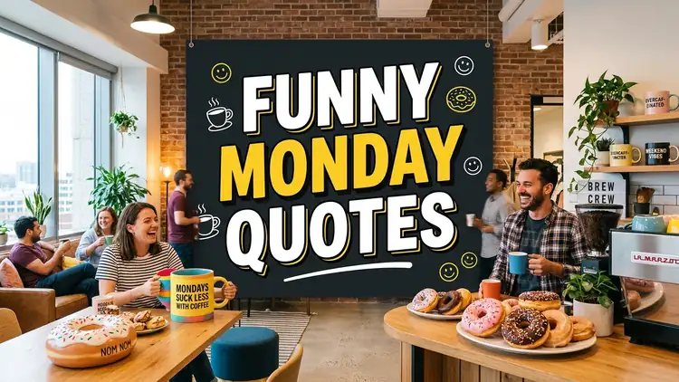 75 Funny Quotes About Monday: Surviving Alarm Clocks, Coffee Panics & 9 to 5 Sarcasm