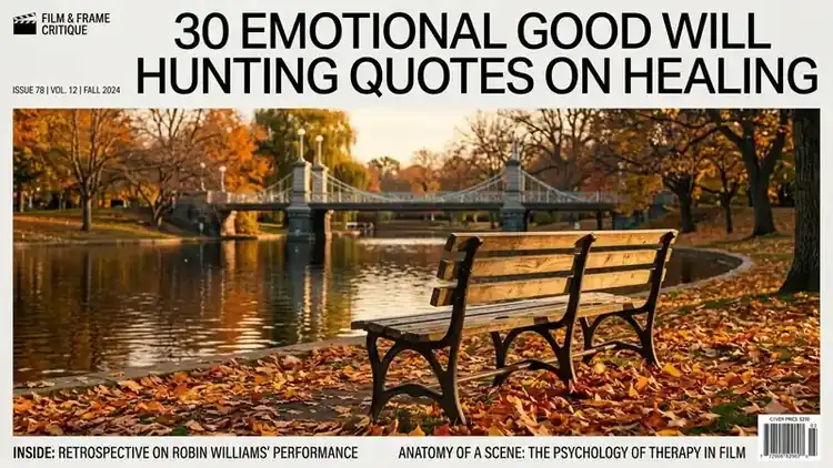 35 Moving Good Will Hunting Quotes on Healing & Love