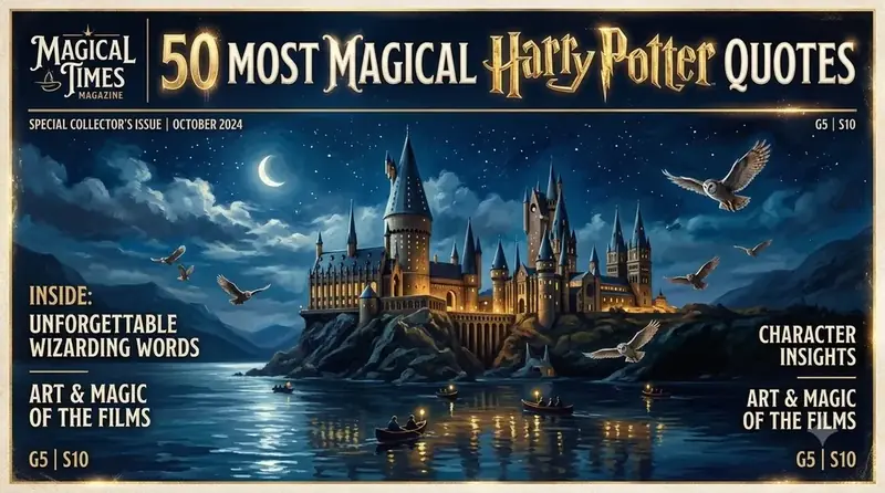 50 Most Magical Harry Potter Quotes on Bravery, Love, and Friendship