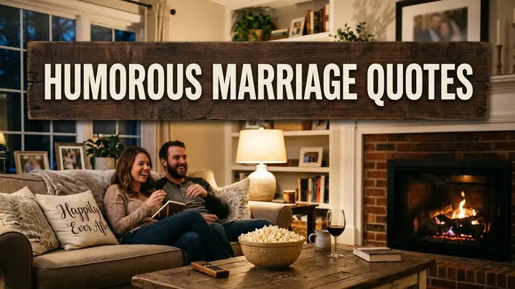 80 Humorous Marriage Quotes: Comedic Wisdom for Long-Term Partnership