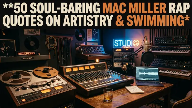 50 Soul-Barring Mac Miller Rap Quotes on Vulnerability, Artistry & Swimming Forward