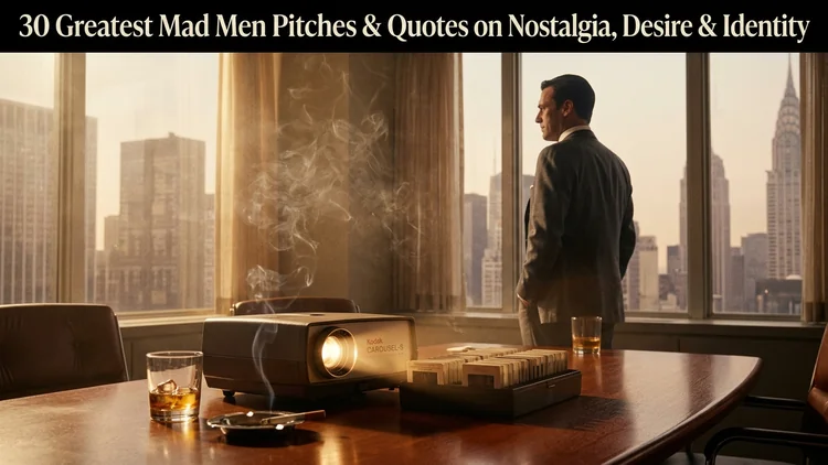 35 Iconic Mad Men Quotes & Pitches on Nostalgia & Desire