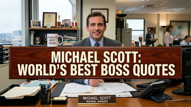 70 Hilarious Michael Quotes from The Office: Regional Manager Wisdom & World's Best Boss Wit