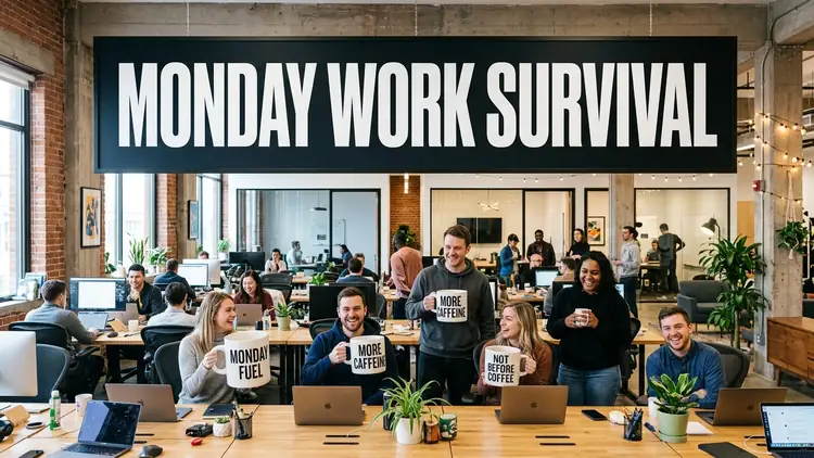 70 Monday Morning Humor Quotes: Corporate Chuckles, Email Fatigue & Surviving 9 AM