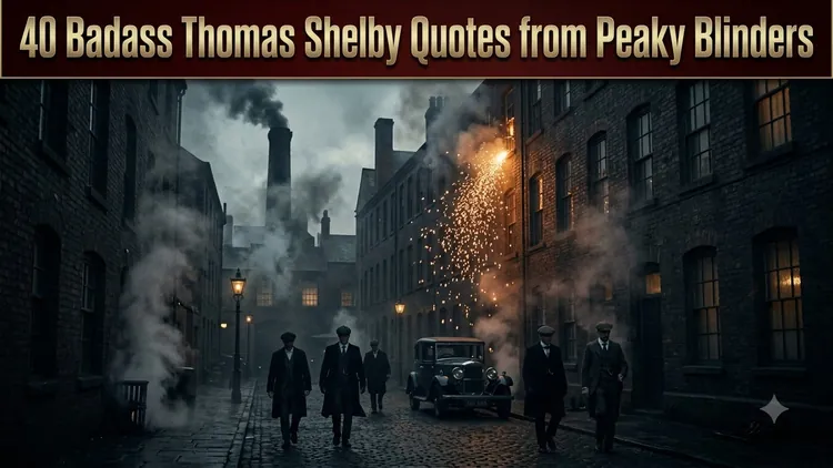 40 Badass Peaky Blinders Quotes by Tommy Shelby & Gang