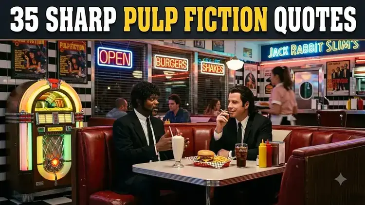 35 Iconic Pulp Fiction Quotes by Quentin Tarantino