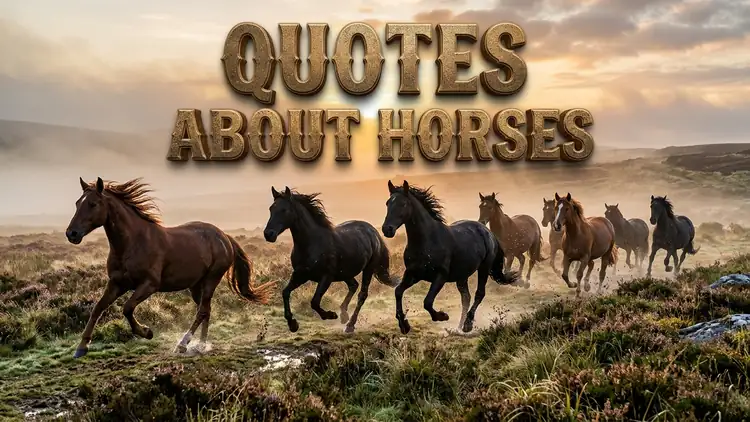 65 Majestic Quotes About Horses: Wild Spirit, Companionship & Untamed Freedom