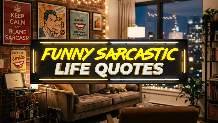 70 Quotes About Life Funny Sarcastic: Laughing Through Chaos & Modern Absurdity