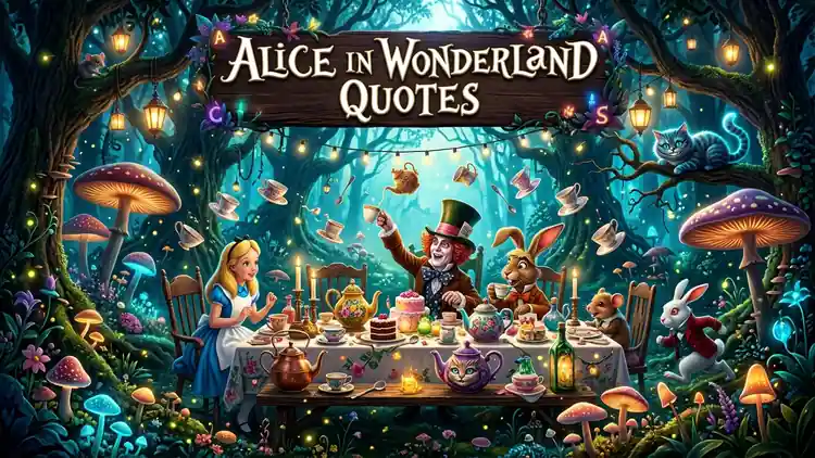 65 Mad & Wonderful Alice in Wonderland Quotes on Curiosity, Logic & Absurdity