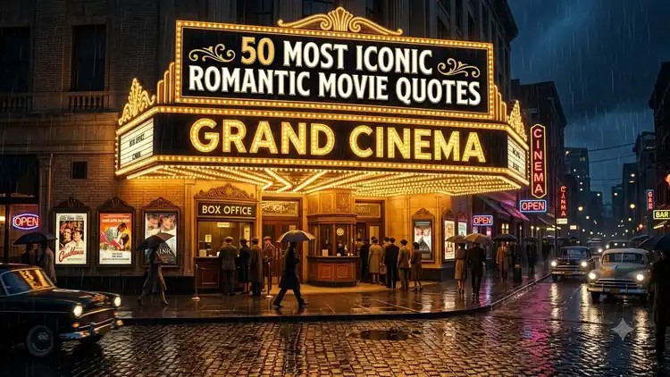 50 Most Romantic Movie Quotes of All Time from Hollywood's Greatest Love Stories