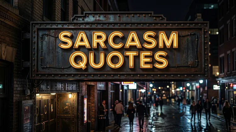 60 Sarcasm Quotes: Razor-Sharp Wit, Dry Humor & Unfiltered Reality