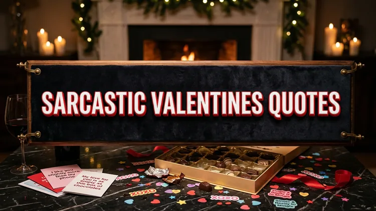 65 Sarcastic Valentines Day Quotes Funny: Anti-Romance Wit & Hilarious Eye-Rolls