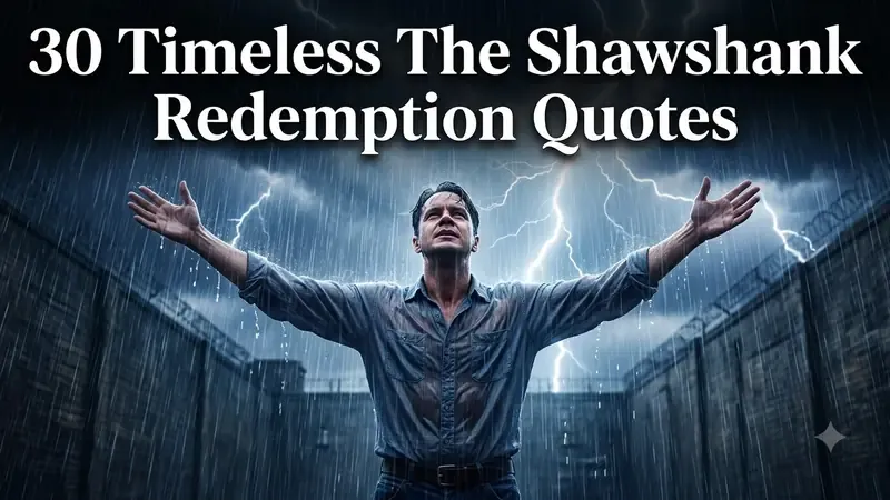 35 Powerful Shawshank Redemption Quotes on True Hope