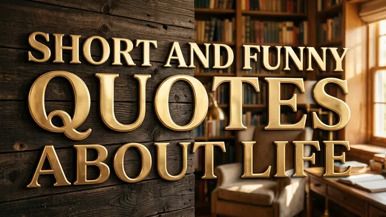 65 Short and Funny Quotes About Life: Daily Realities & Comic Truths