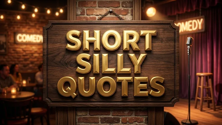 70 Short Silly Quotes: Playful Nonsense, Chuckles & Lighthearted Banter