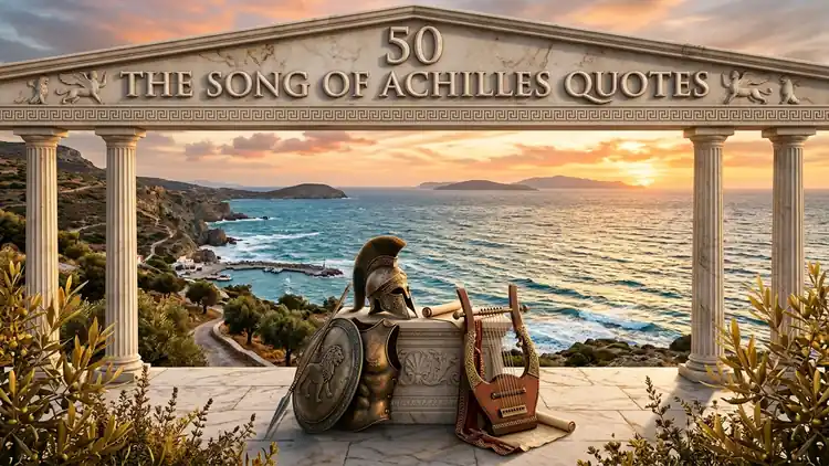 50 Lyrical The Song of Achilles Quotes on Devotion, Mortality & Mythic Heartache