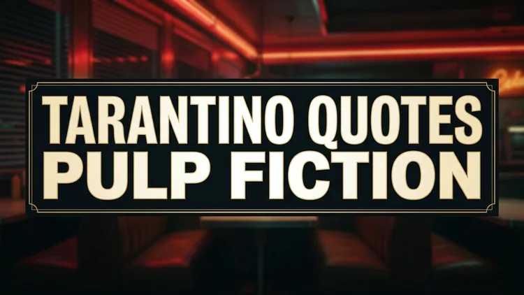 55 Iconic Tarantino Pulp Fiction Quotes: Ezekiel 25:17, Wit & Cinema Legend
