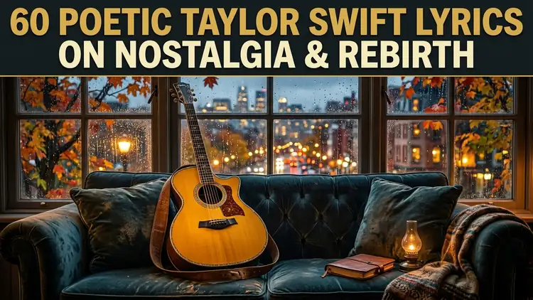 60 Poetic Taylor Swift Lyrics Quotes on Nostalgia, Heartbreak & Rebirth