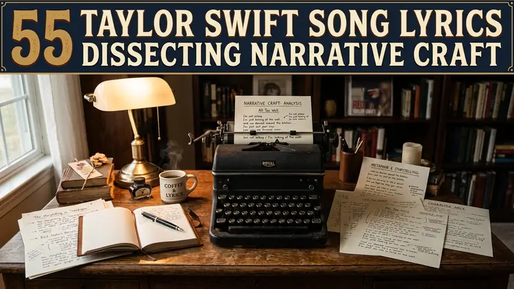 55 Taylor Swift Song Lyrics Quotes Dissecting Literary Devices & Narrative Craft