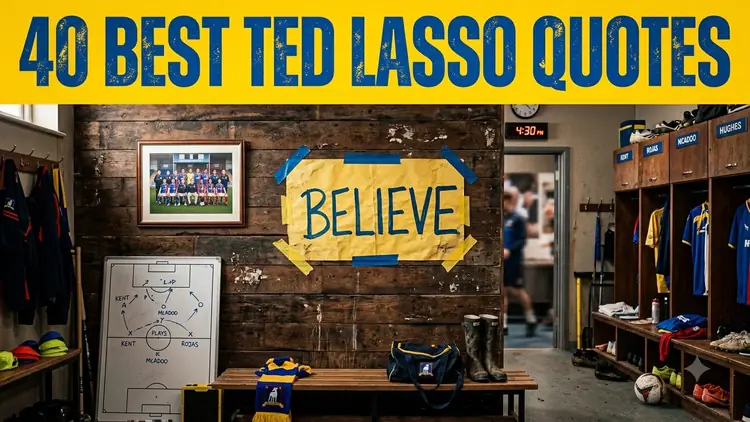 40 Uplifting Ted Lasso Quotes on Kindness, Curiosity & Believing