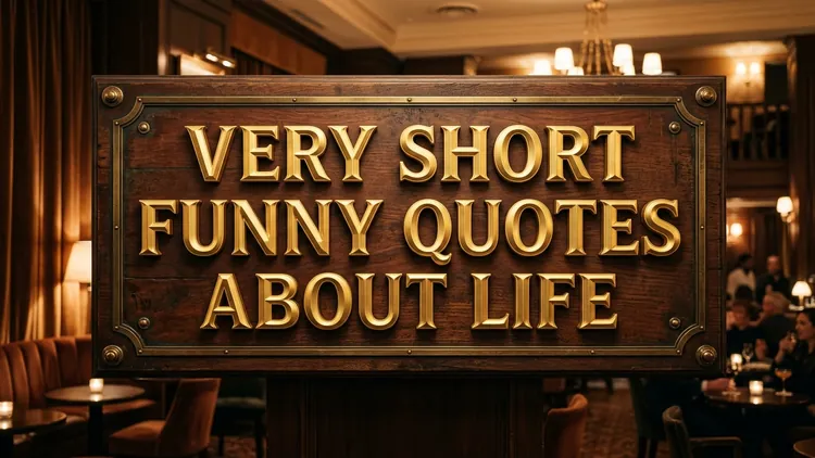 60 Very Short Funny Quotes About Life: Comic Realism & Absurd Everyday Truths